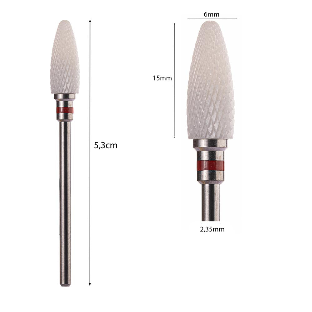 Blue Ceramic Drill Bit, Corn