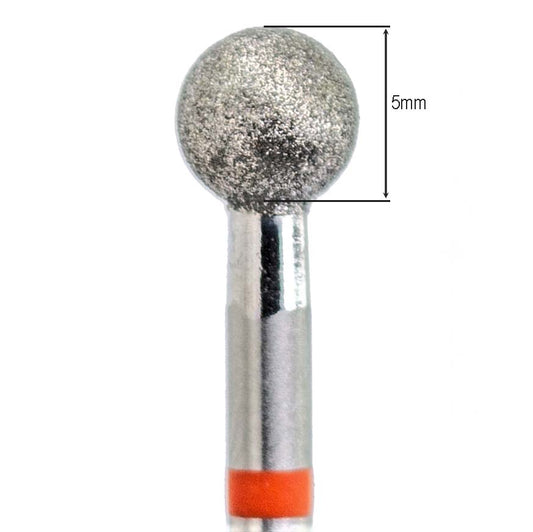 Diamond Drill Bit Ball 5mm Red/Blue (KMIZ)