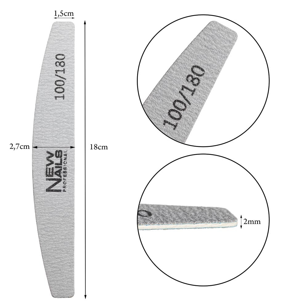 Crescent Files 100/180 grit, wooden base