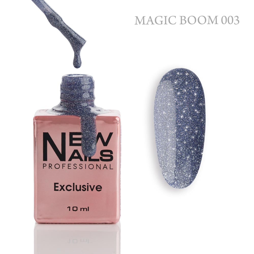 Esmalte en gel reflectante Magic Boom 003