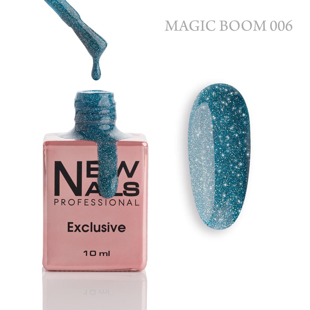 Esmalte en gel reflectante Magic Boom 006
