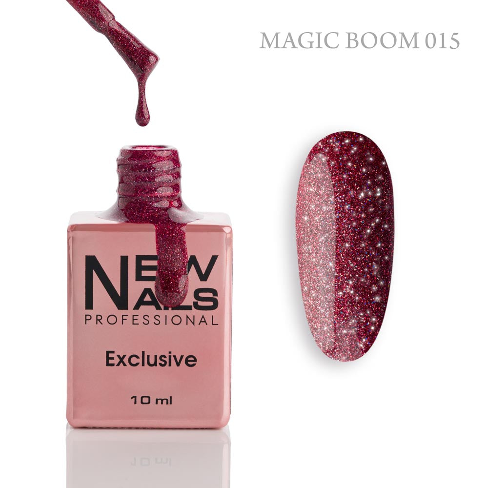 Esmalte en gel reflectante Magic Boom 015