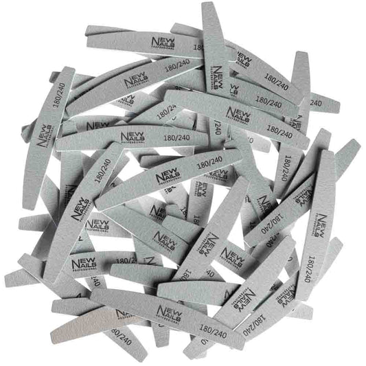 Crescent Files 180/240 grit, Wooden Base