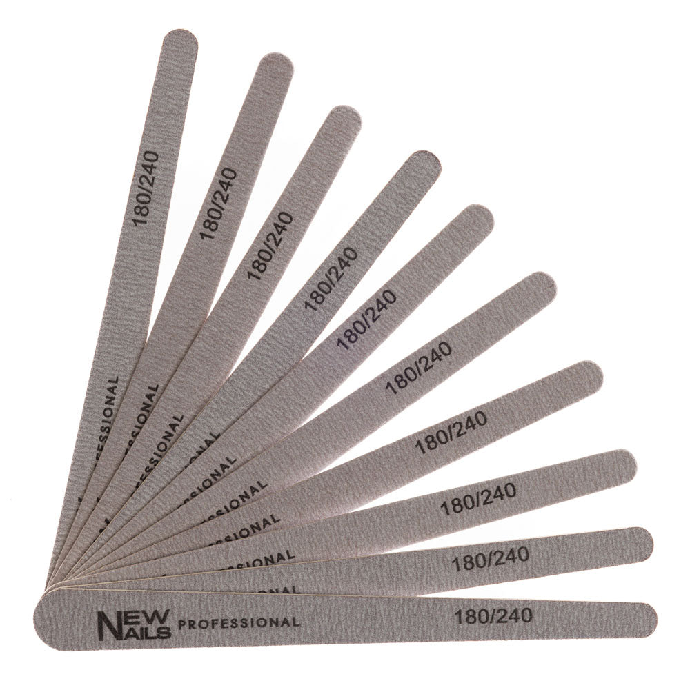 Narrow Files 180/240 grit, wooden base
