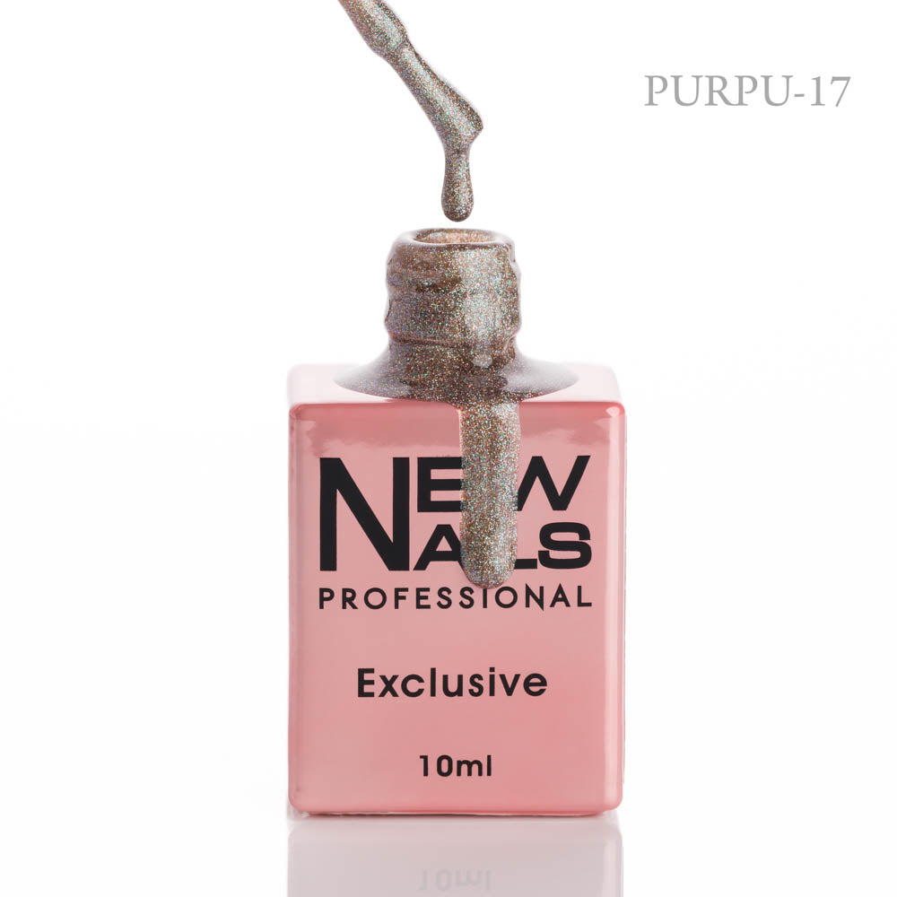 Esmalte en gel púrpura 17