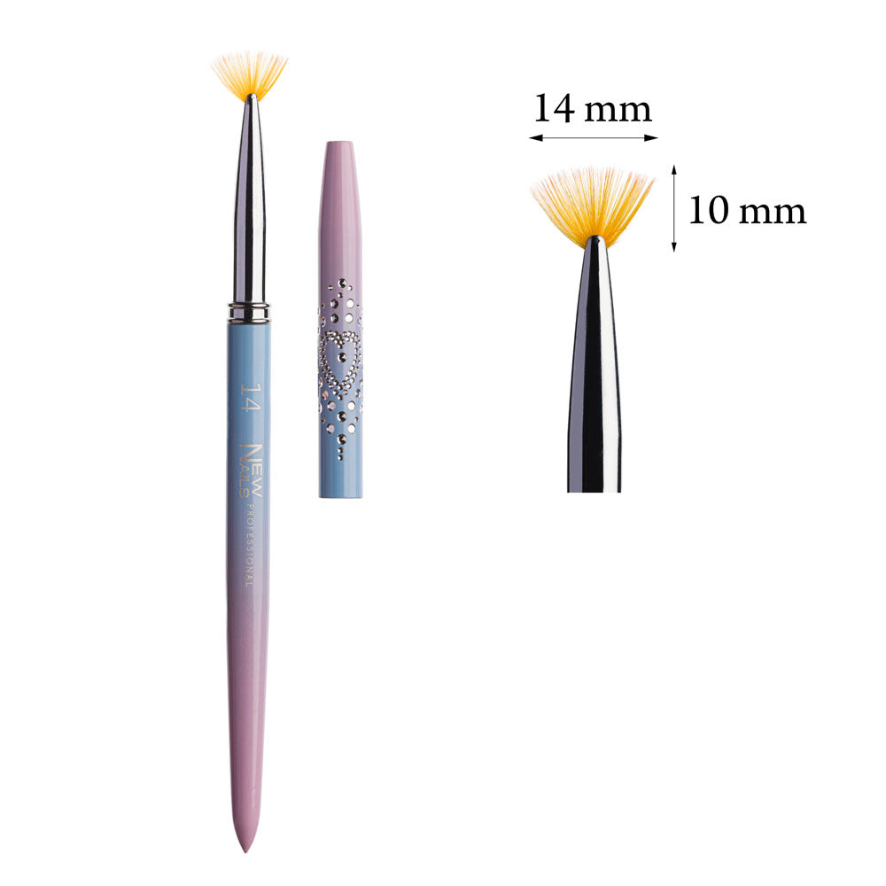 Kit of 15 Fantasy brushes with cap