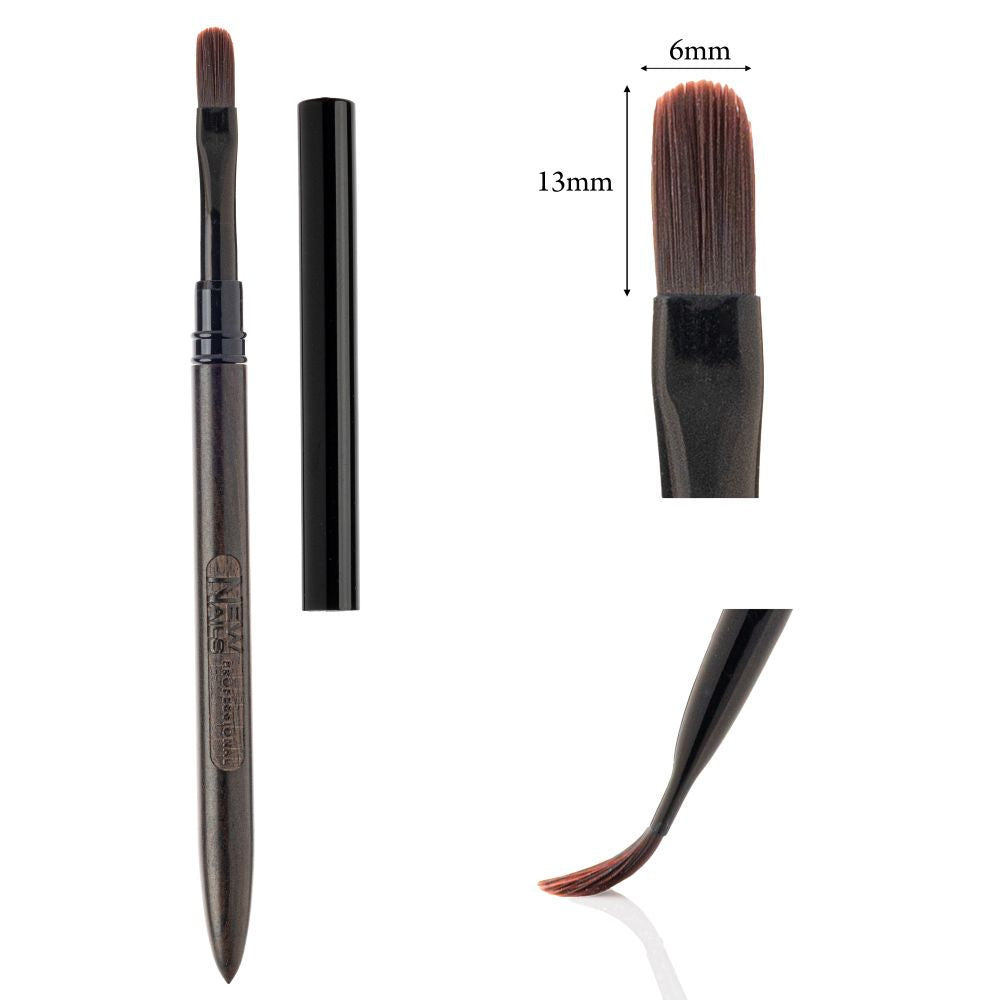 Cat's Tongue Brush, with Cap