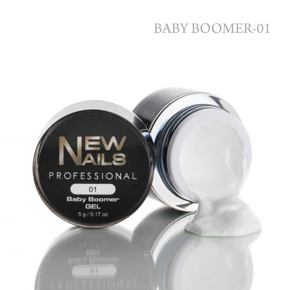 Baby Boomer Gel - White Color