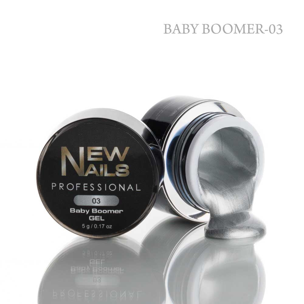 Baby Boomer Gel - Silver Color
