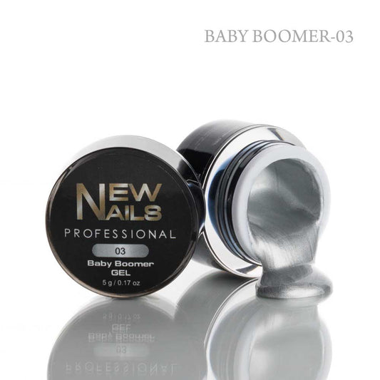 Baby Boomer Gel - Silver Color