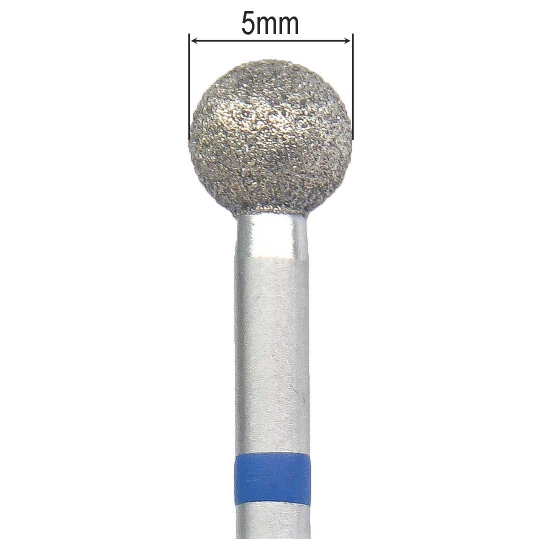Diamond Drill Bit Ball 5mm Red/Blue (KMIZ)