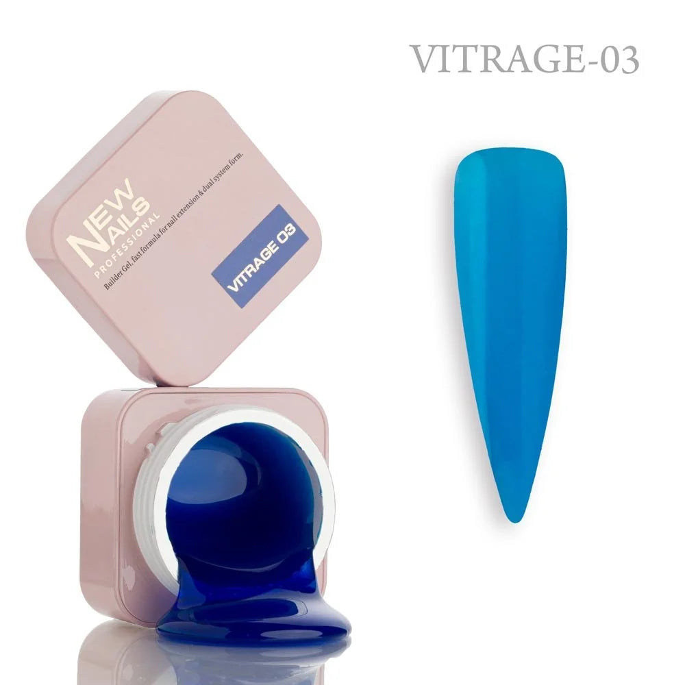 Builder Gel VITRAGE – Self-Leveling Gel | NEW NAILS Professional
