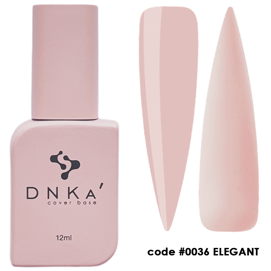 DNKa Cover Base 0036 Elegant soft rose nude self leveling rubber base