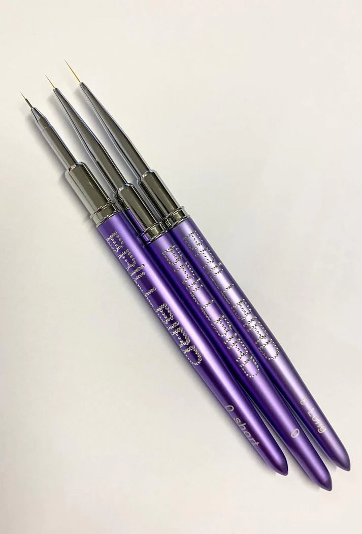 0 brush set of 3