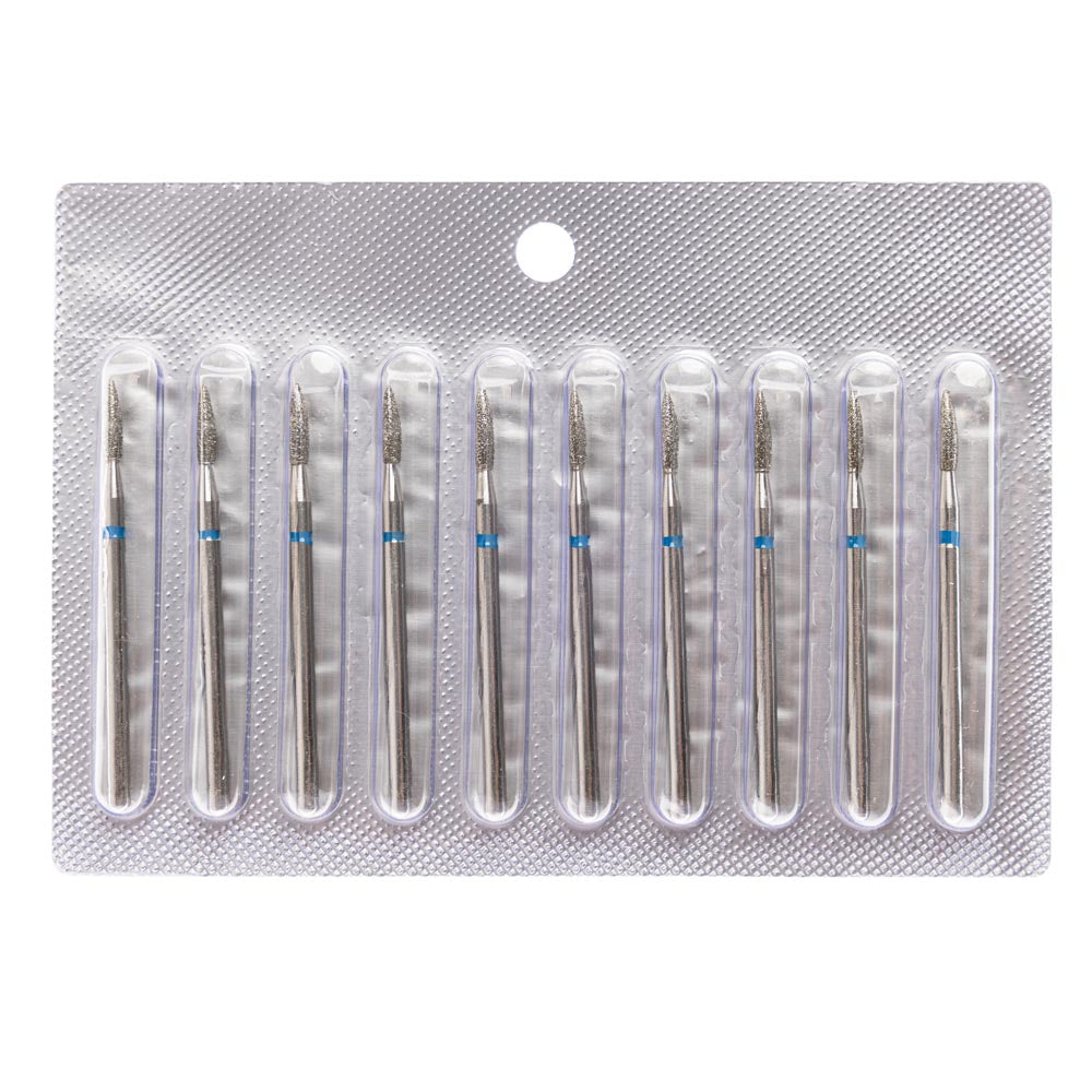 Flame Diamond Bit 2.1mm Red/Blue