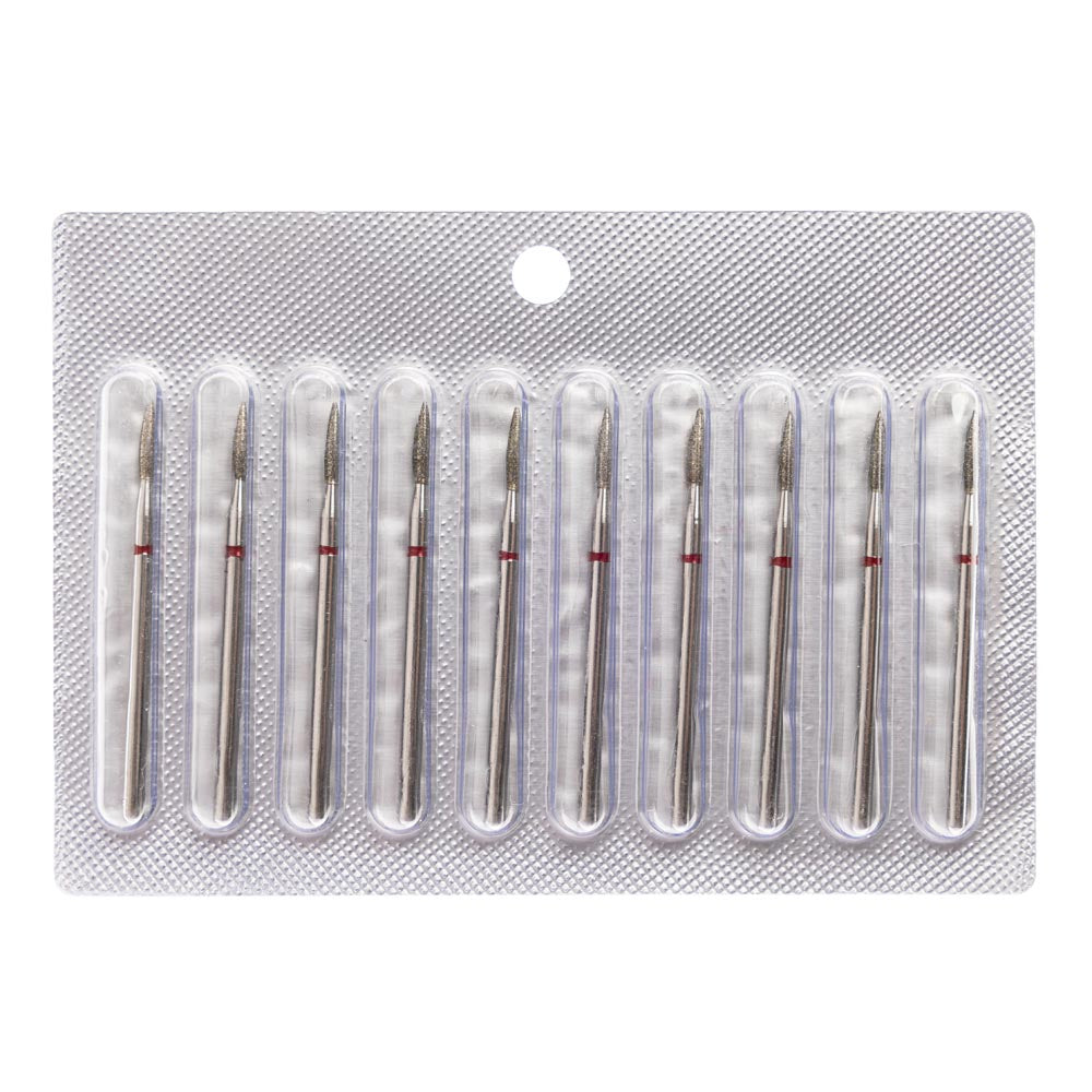 Flame Diamond Bit 2.1mm Red/Blue
