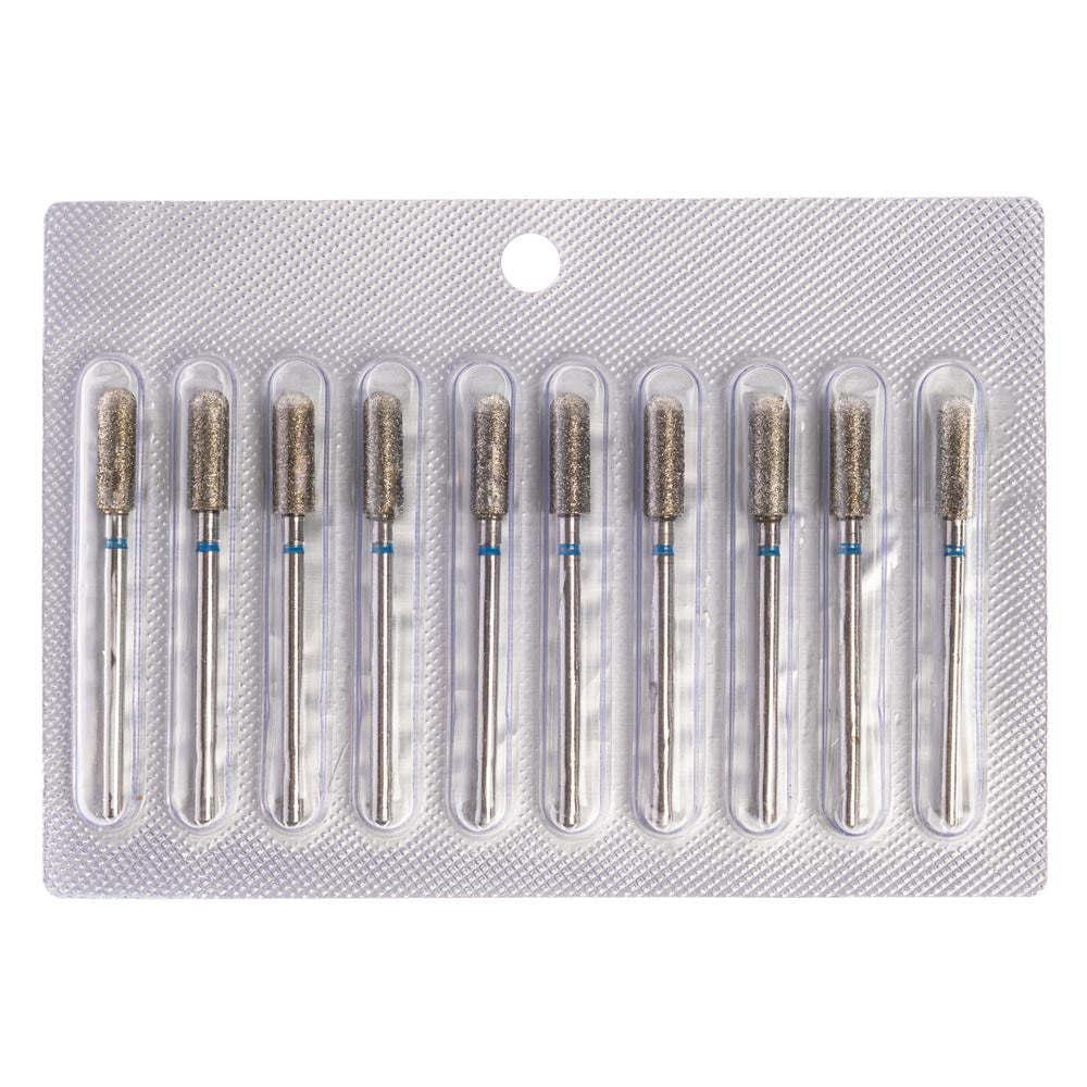 Microphone Diamond Bur 4mm Red/Blue