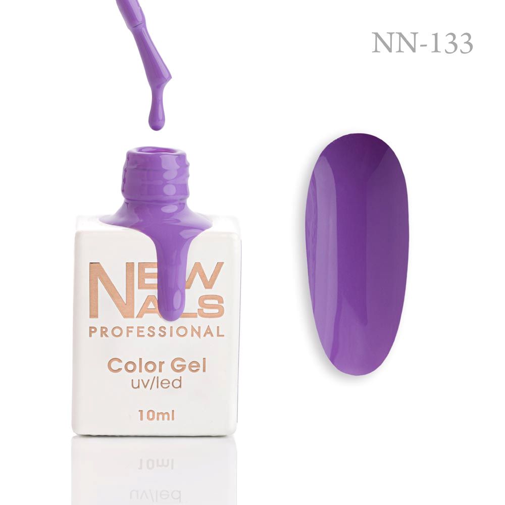 Orchid Bloom gel polish NN-133 vibrant orchid purple nail color swatch