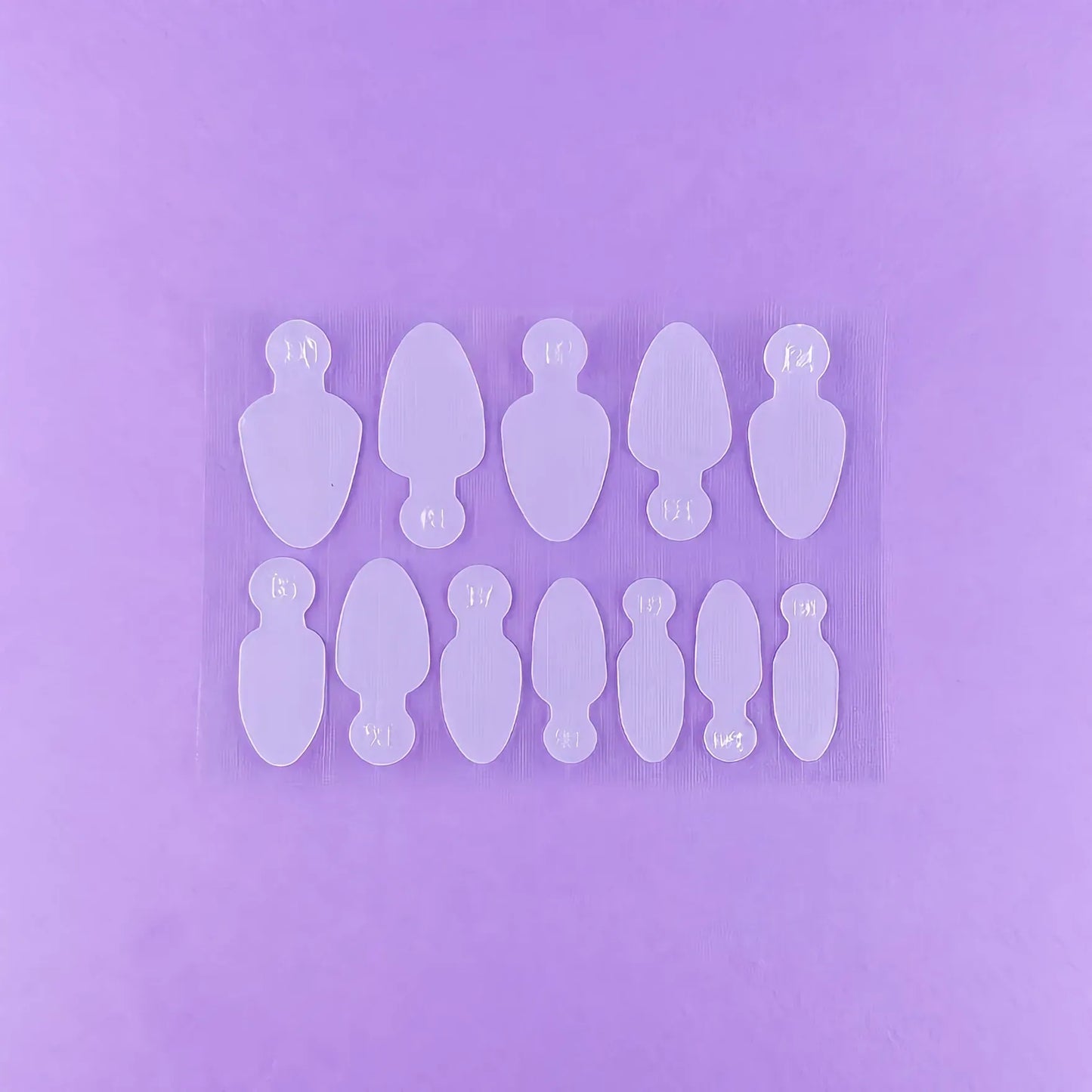 DNKa' Professional Nail Molds – Reusable Silicone French Tip Molds (36 pcs)