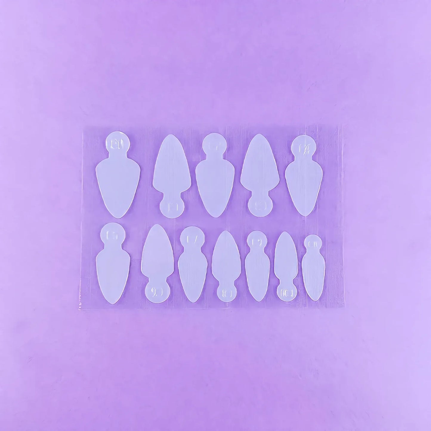 DNKa' Professional Nail Molds – Reusable Silicone French Tip Molds (36 pcs)