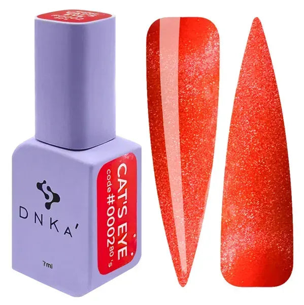 DNKa’ Cat Eye 80’s Magnetic Gel Polish – Glow in the Dark | 12 ml