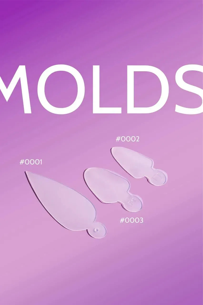 DNKa' Professional Nail Molds – Reusable Silicone French Tip Molds (36 pcs)
