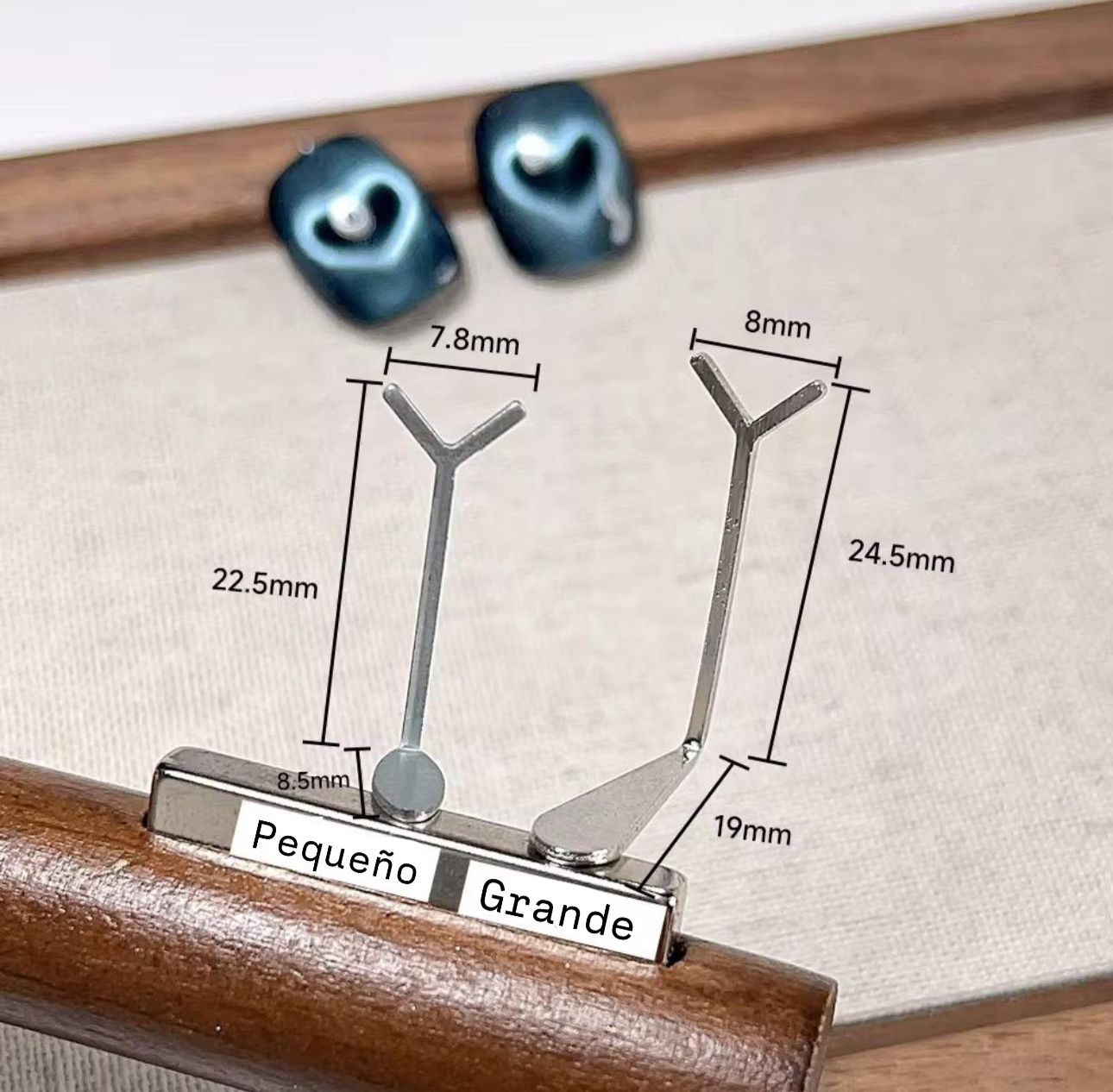 Magnet accessory, HEART in Cat's Eye