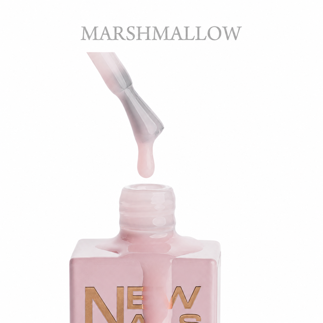 Builder Base Gel Architect Base Marshmallow self-leveling milky pink reinforcement base 20 ml by New Nails Professional
