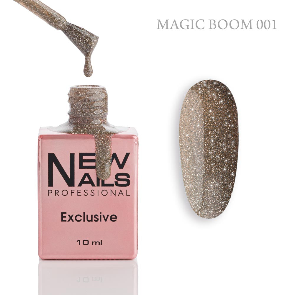 Esmalte en gel reflectante Magic Boom 001