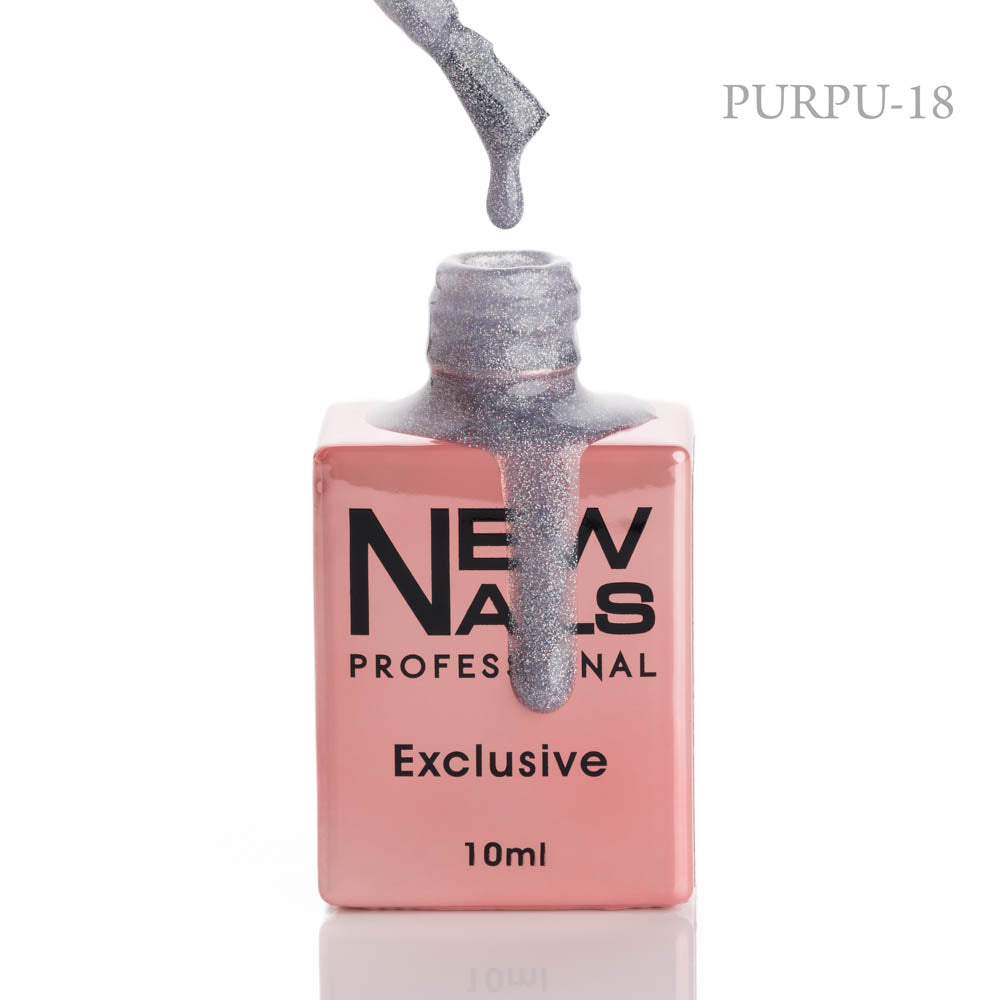 Esmalte en gel púrpura 18