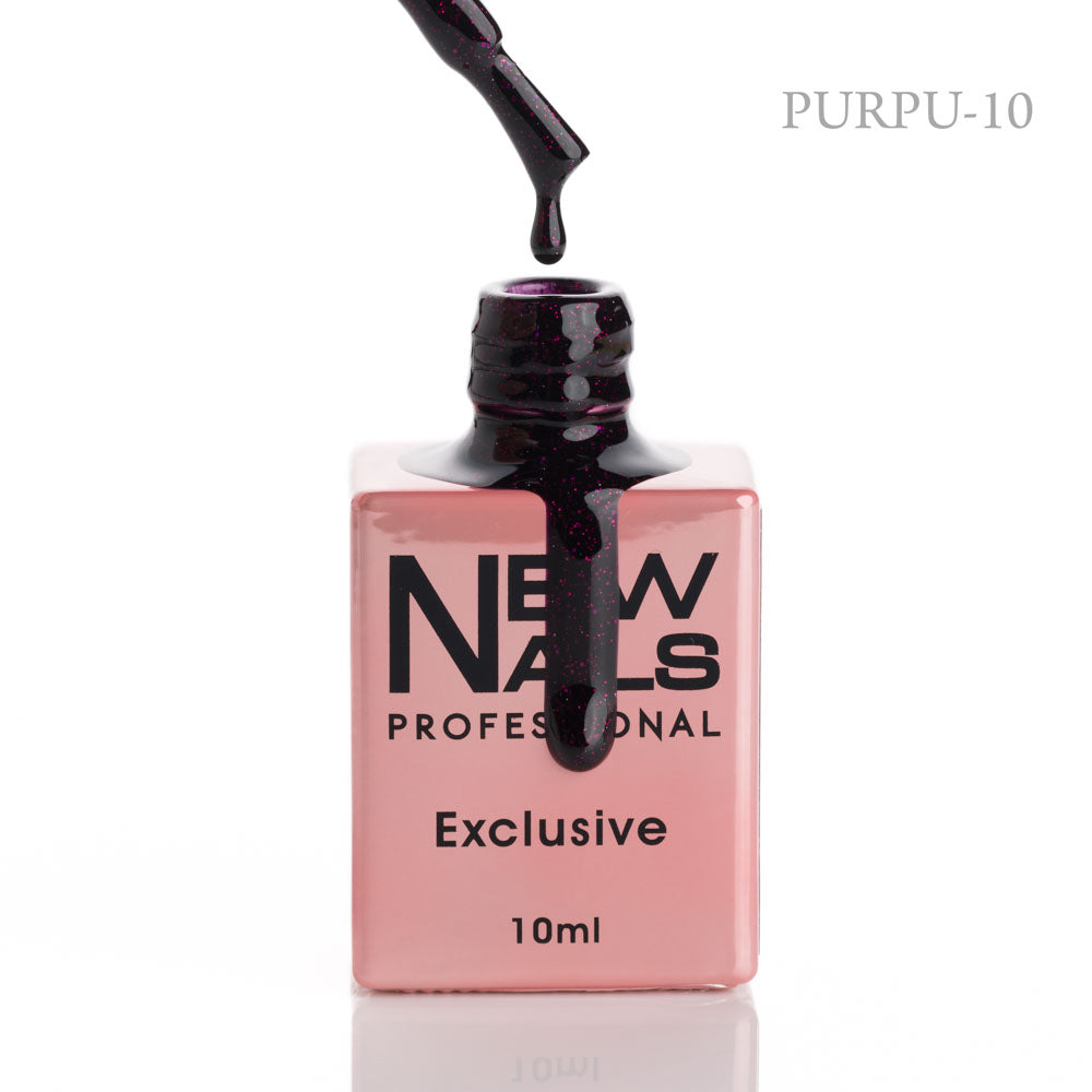 Esmalte en gel púrpura 10