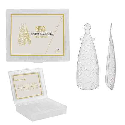 Professional Dual System Nail Forms - 120pc