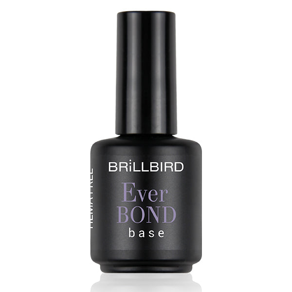 BrillBird Ever Bond Base Gel 15 ml HEMA-free and TPO-free nail base bottle