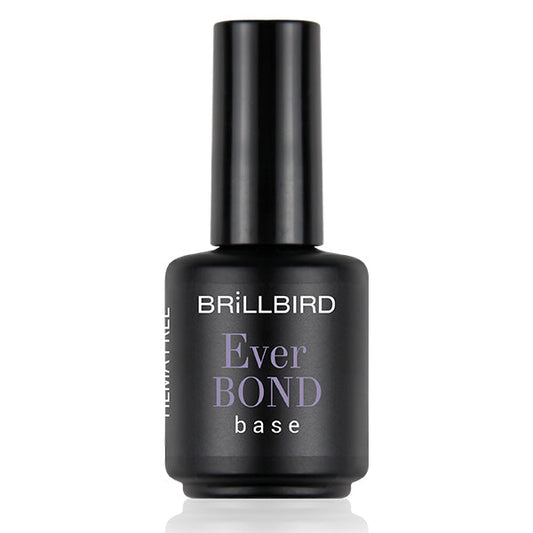 BrillBird Ever Bond Base Gel 15 ml HEMA-free and TPO-free nail base bottle