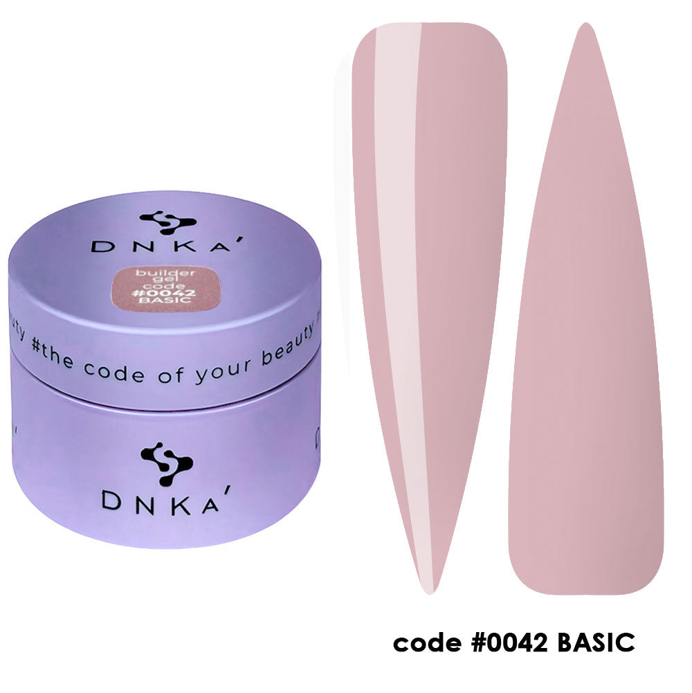 DNKa Builder Gel Basic Collection – Professional Nude Builder Gel (10 Shades)