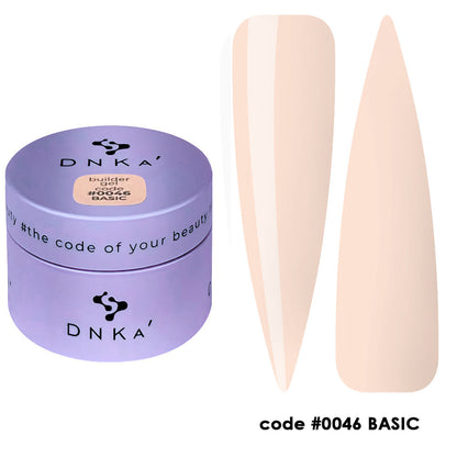 DNKa Builder Gel Basic Collection – Professional Nude Builder Gel (10 Shades)