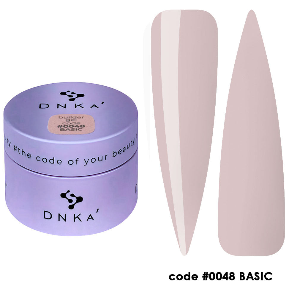 DNKa Builder Gel Basic Collection – Professional Nude Builder Gel (10 Shades)
