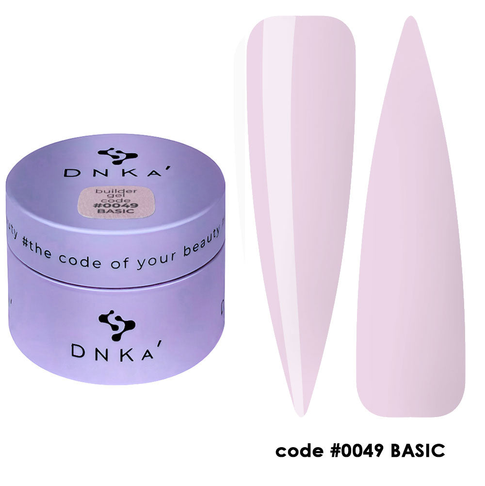 DNKa Builder Gel Basic Collection – Professional Nude Builder Gel (10 Shades)