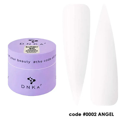 DNKa' Builder Gel Angel #0002 | Milky White Builder Gel 15ml