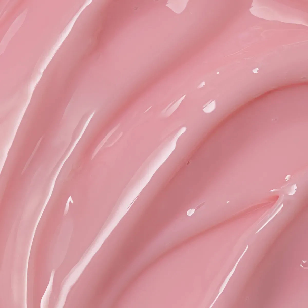 Close up texture of DNKa Builder Gel Icon 0003 soft pink self leveling builder gel