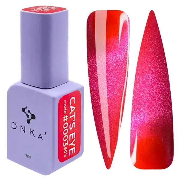 DNKa’ Cat Eye 80’s Magnetic Gel Polish – Glow in the Dark | 12 ml