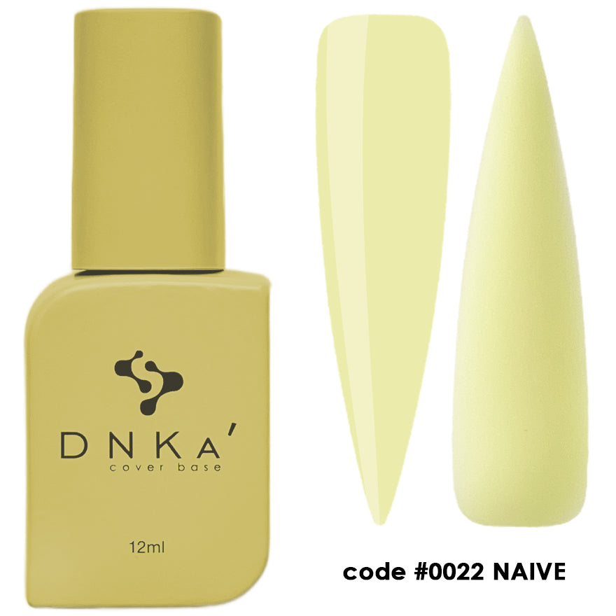 DNKa Cover Base 0022 Naive pastel yellow self leveling rubber base