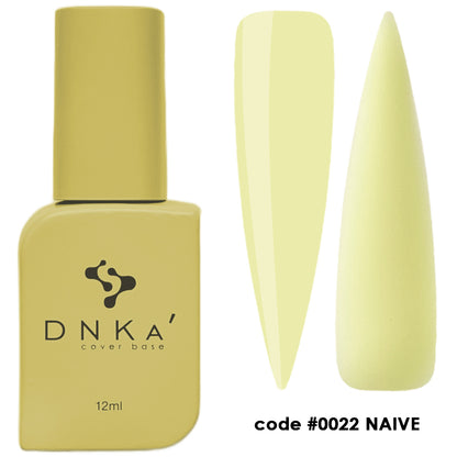 DNKa Cover Base 0022 Naive pastel yellow self leveling rubber base