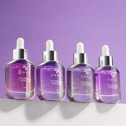DNKa Good Grapes fast-absorbing cuticle oil texture for nail care