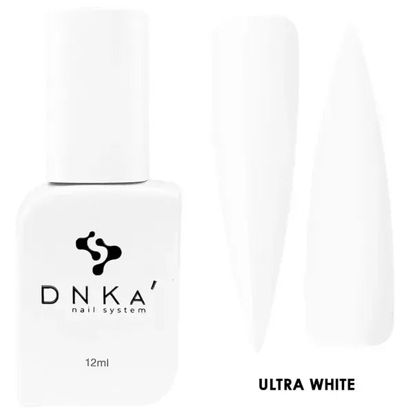 DNKa Gel Polish Ultra White professional high-pigment white gel polish 12ml