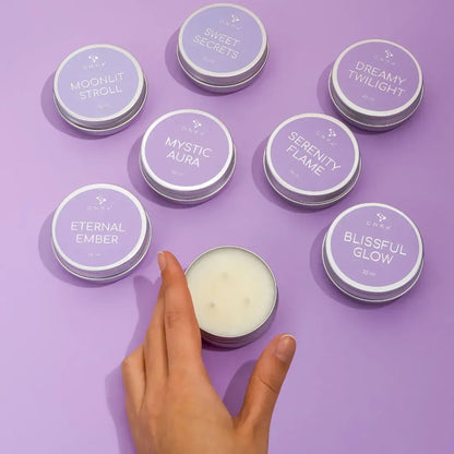 DNKa massage candle for professional hand care and manicure services