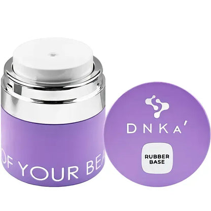 DNKa Rubber Base with Pump 30 ml professional transparent nail base