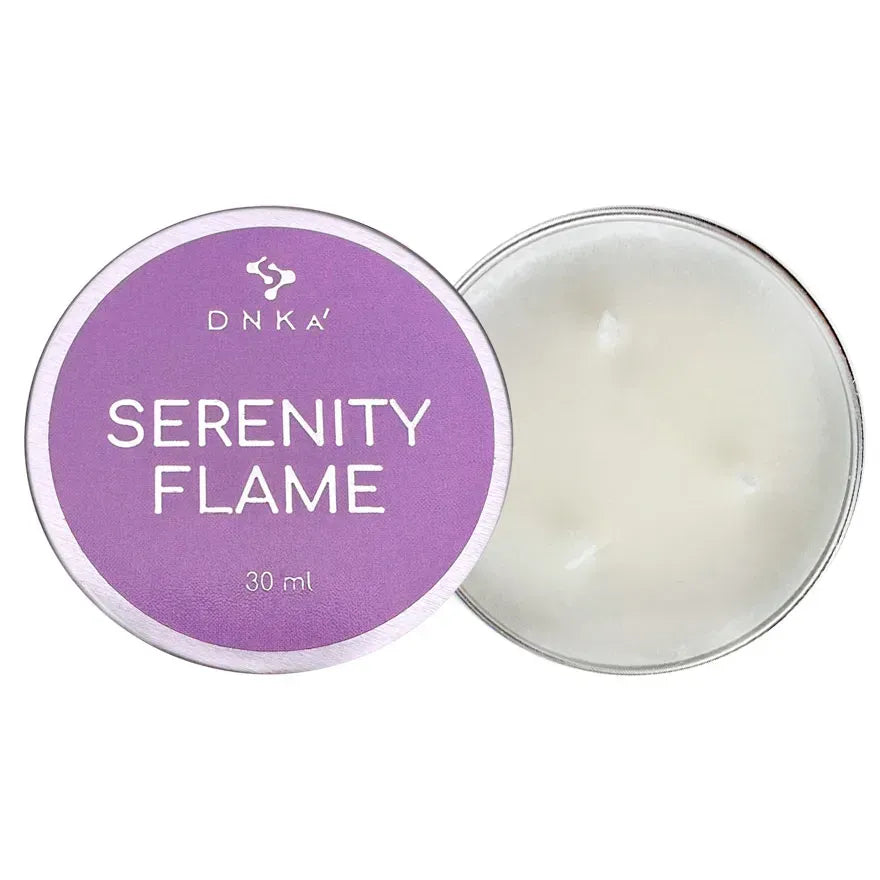 DNKa Serenity Flame massage candle 30ml for manicure pedicure and spa rituals