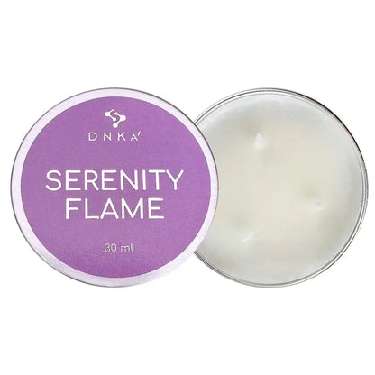 DNKa Serenity Flame massage candle 30ml for manicure pedicure and spa rituals