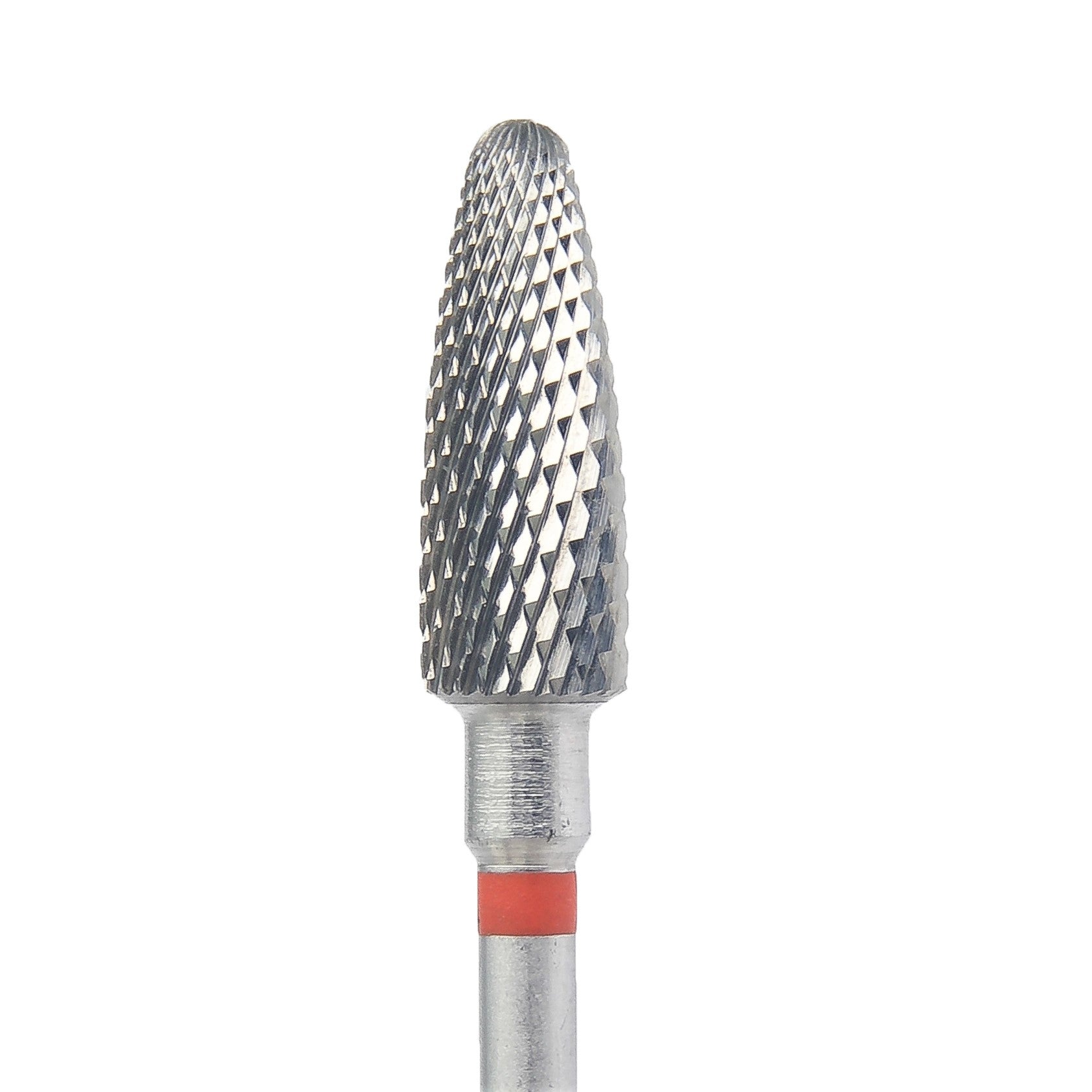 KMIZ carbide nail drill bit corn red for gel and acrylic removal professional use